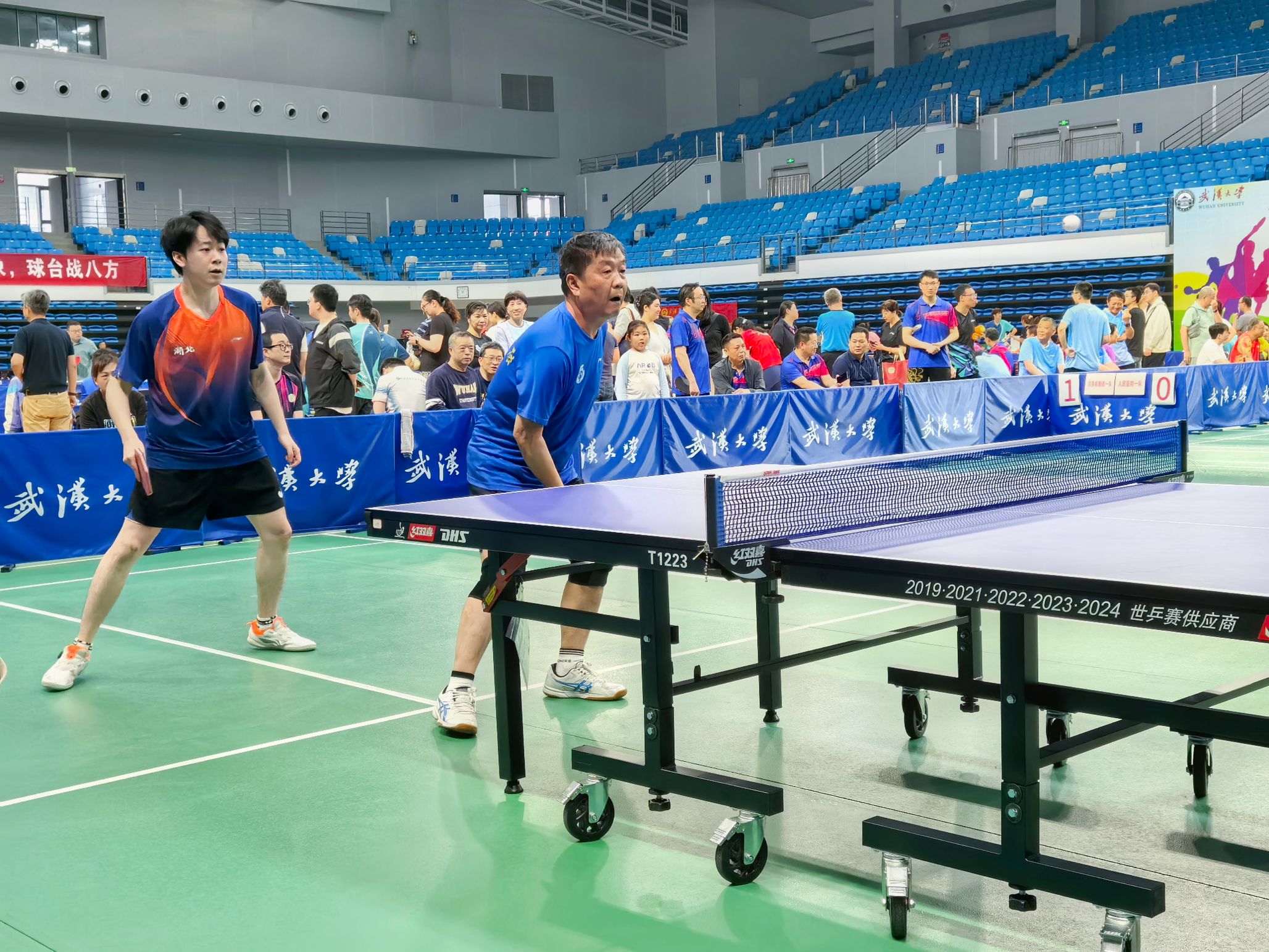 学院组队参加3522vip浦京集团官网2025年师生乒乓球混合团体赛